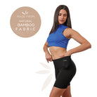 Bamboo Anti-chafing Shorties for ladies & women's photograph that's made with an innovative bamboo and organic cotton fabric from Lavos Performance, a carbon neutral eco-fashion company. Under Dress Woman's Shorty • Made from natural bamboo fabrics • Comfier & functional than regular cotton • Anti chafe Shorty, also known as layering tights • Ultra comfy • Buttery smooth fabric • Sweat wicking & super breathable • Under dress wear for ultimate coverage • Ultimate woman shorty under wear for comfort, style a