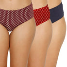 Hipster Inner elastic Mid Waist Printed Panty (PO3)'s photograph that's made with an innovative bamboo and organic cotton fabric from Lavos Performance, a carbon neutral eco-fashion company.