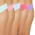 Organic Bamboo Inner elastic Bikini for Women- pack of 5's photograph that's made with an innovative bamboo and organic cotton fabric from Lavos Performance, a carbon neutral eco-fashion company. Lavos Performance Women's Bikini made out of Organic cotton and Bamboo is Perfect for your day-to-day routine. Signature Air jersey fabric that is extremely soft, lightweight, and skin-friendly. Added front and back coverage. Anti-bacterial and odor-free. Ultra Soft Bamboo/Cotton keeps you cool all day.