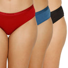 Organic Bamboo outer elastic bikini for Women-pack of 3's photograph that's made with an innovative bamboo and organic cotton fabric from Lavos Performance, a carbon neutral eco-fashion company. Lavos Performance Women's Bikini Panty comes in a pack of 3 with assorted colors. Perfect for your day-to-day routine. Made of signature Air jersey fabric that is extremely soft, lightweight, and skin-friendly. Added front and back coverage. Anti-bacterial and odor-free. Ultra Soft Bamboo/Cotton keeps you cool all d