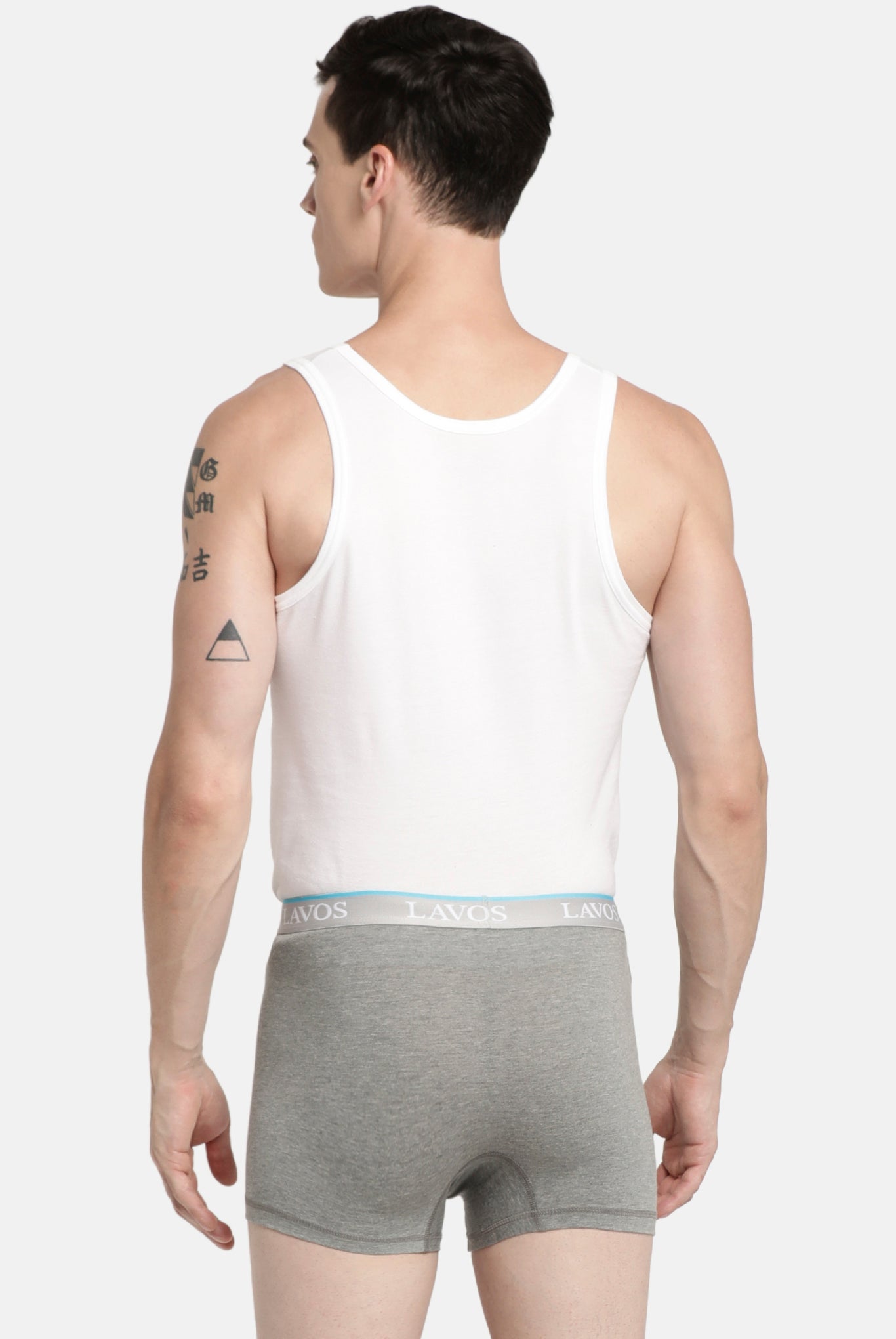 Lavos Mens Trunk Solid's photograph that's made with an innovative bamboo and organic cotton fabric from Lavos Performance, a carbon neutral eco-fashion company.