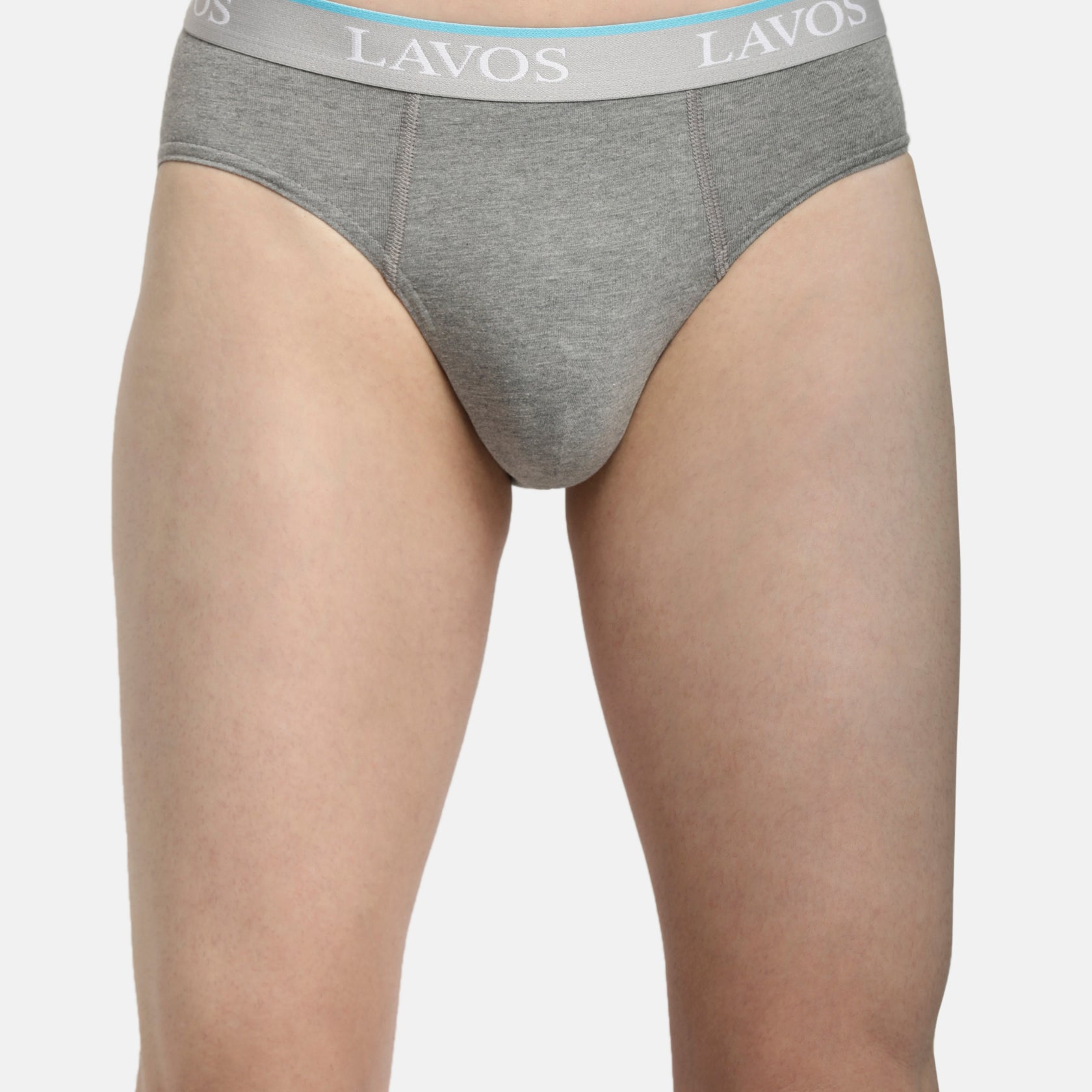 Lavos Mens Solid Brief's photograph that's made with an innovative bamboo and organic cotton fabric from Lavos Performance, a carbon neutral eco-fashion company.