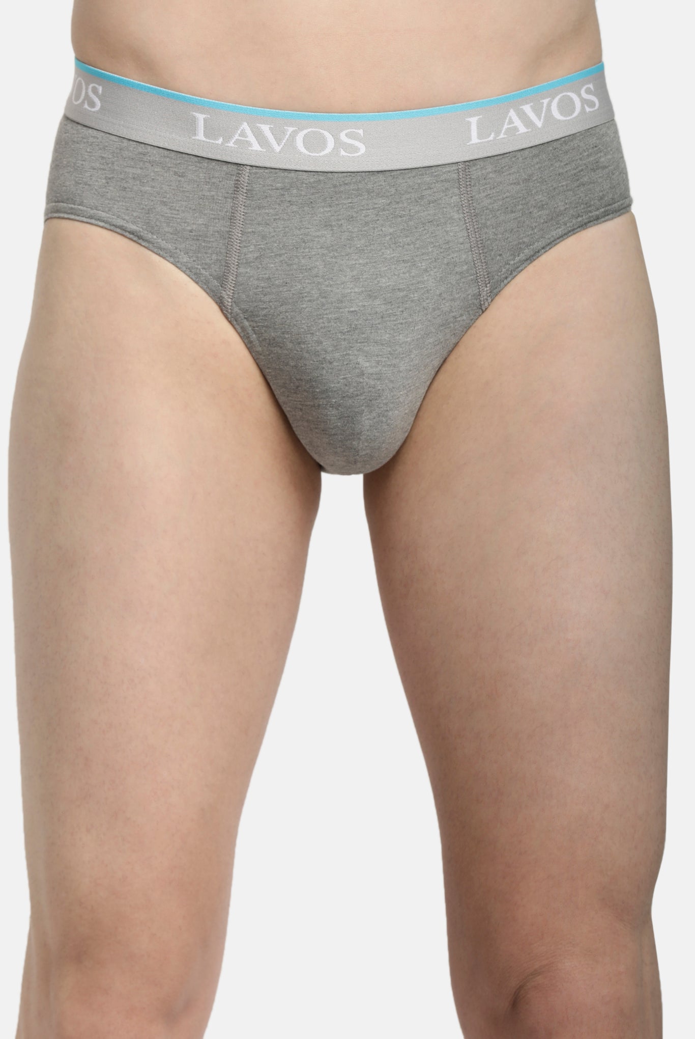 Lavos Mens Solid Brief's photograph that's made with an innovative bamboo and organic cotton fabric from Lavos Performance, a carbon neutral eco-fashion company.