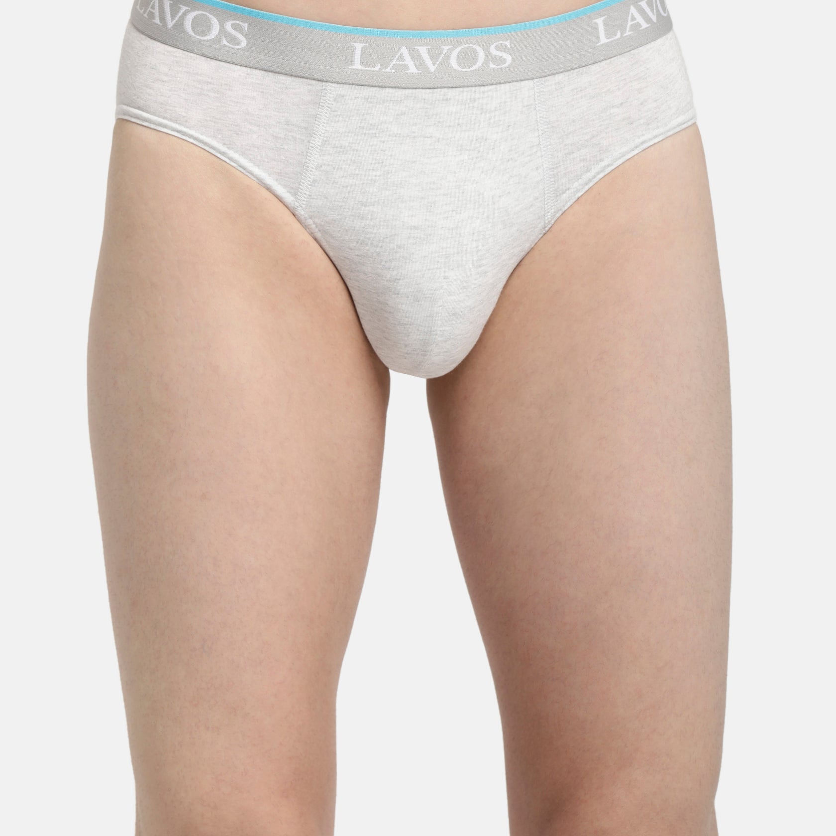 Lavos Mens Solid Brief's photograph that's made with an innovative bamboo and organic cotton fabric from Lavos Performance, a carbon neutral eco-fashion company.