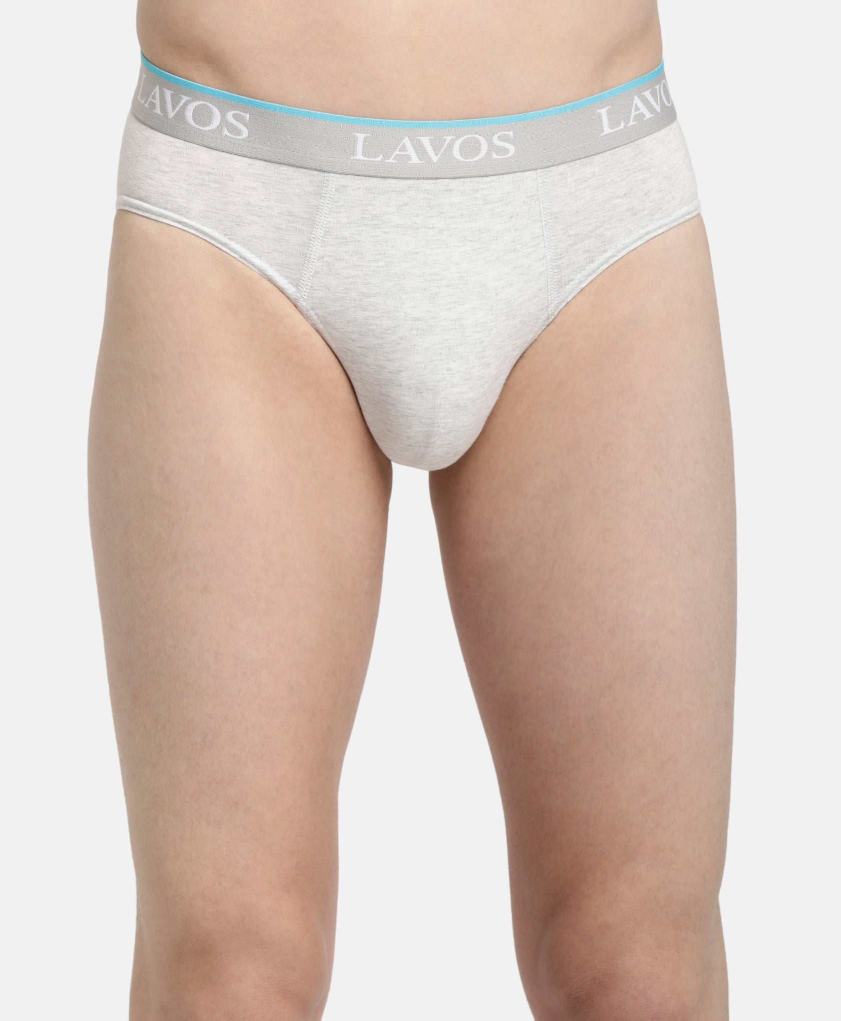 Lavos Mens Solid Brief's photograph that's made with an innovative bamboo and organic cotton fabric from Lavos Performance, a carbon neutral eco-fashion company.
