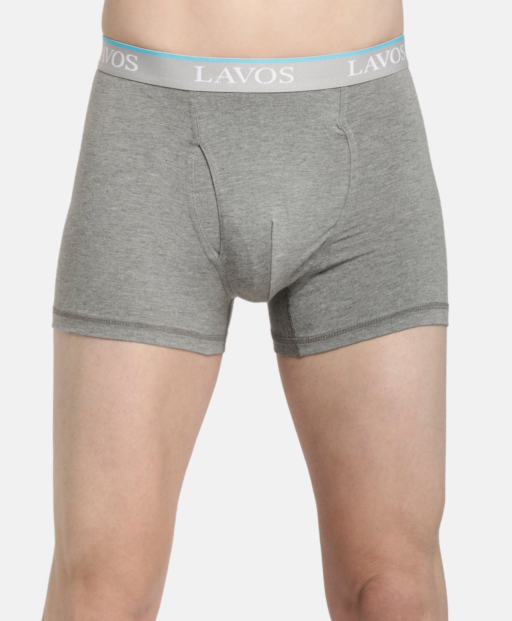 Lavos Mens Trunk Solid's photograph that's made with an innovative bamboo and organic cotton fabric from Lavos Performance, a carbon neutral eco-fashion company.