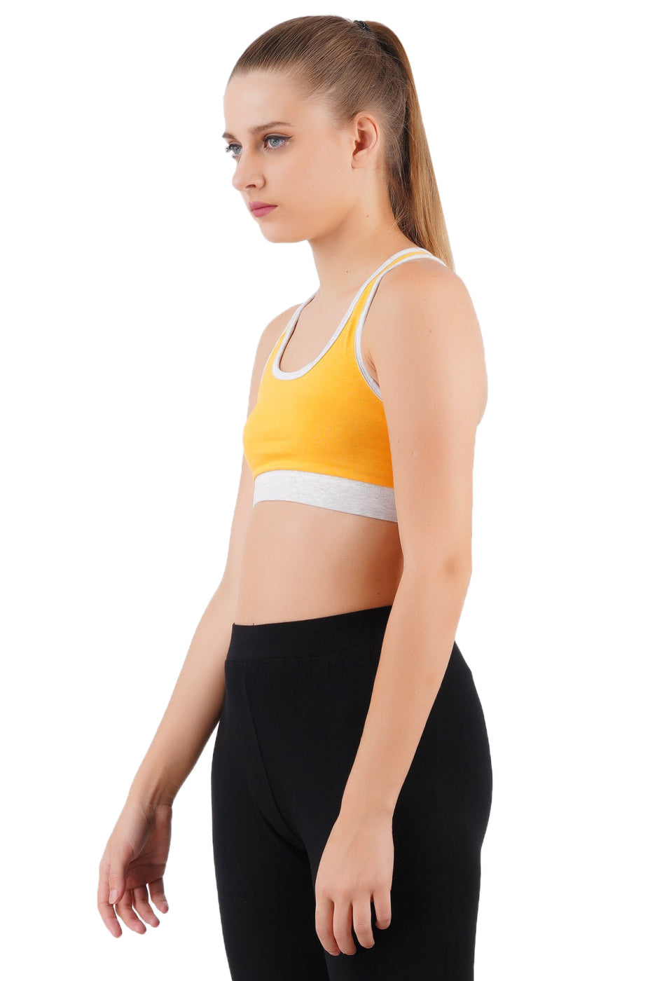 Lavos Womens Reversible Sports Bra's photograph that's made with an innovative bamboo and organic cotton fabric from Lavos Performance, a carbon neutral eco-fashion company. Buy Reversible Sports Bra Online In India. Ideal for allergy-prone and sensitive skin.Label free for all day comfort.50% Organic cotton, 42% Bamboo, 8% Elastane.Explore latest Collection Of Bamboo Clothes At Lavos Performance.