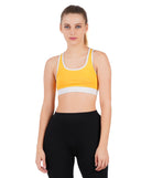 Lavos Womens Reversible Sports Bra's photograph that's made with an innovative bamboo and organic cotton fabric from Lavos Performance, a carbon neutral eco-fashion company. Buy Reversible Sports Bra Online In India. Ideal for allergy-prone and sensitive skin.Label free for all day comfort.50% Organic cotton, 42% Bamboo, 8% Elastane.Explore latest Collection Of Bamboo Clothes At Lavos Performance.
