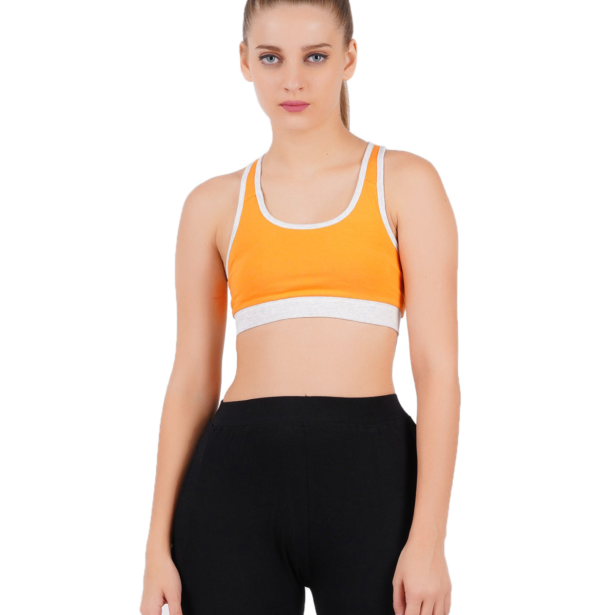 Lavos Womens Reversible Sports Bra's photograph that's made with an innovative bamboo and organic cotton fabric from Lavos Performance, a carbon neutral eco-fashion company. Buy Reversible Sports Bra Online In India. Ideal for allergy-prone and sensitive skin.Label free for all day comfort.50% Organic cotton, 42% Bamboo, 8% Elastane.Explore latest Collection Of Bamboo Clothes At Lavos Performance.