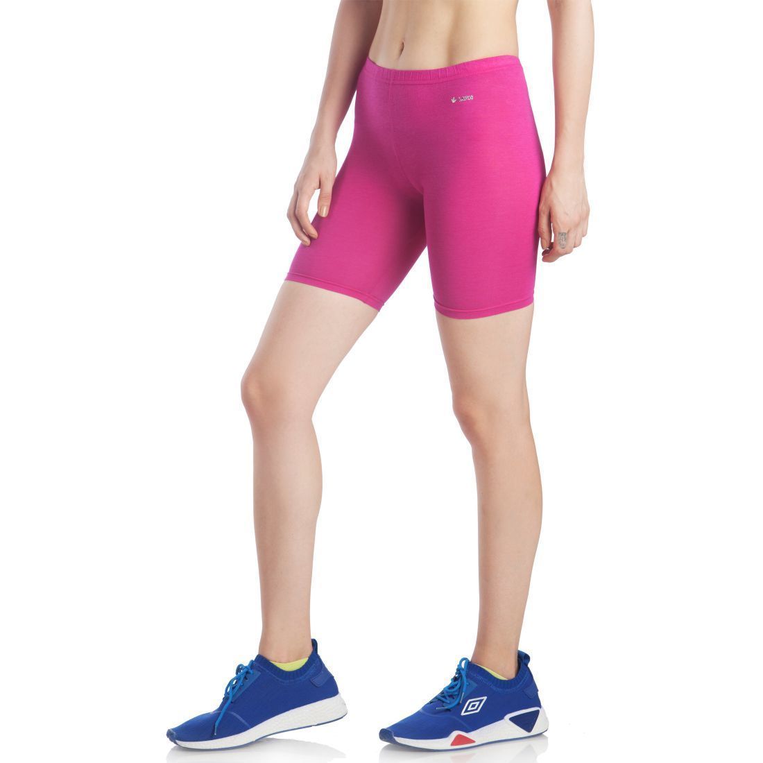 Anti-chafing Kids Shorties's photograph that's made with an innovative bamboo and organic cotton fabric from Lavos Performance, a carbon neutral eco-fashion company. Buy Anti-chafing Organic Shorties for kids. Lavos Performance Shorties for Women is amazingly soft to the skin, keeps you cooler in summers and warmer in winters, thanks to the Bamboo Performance Technology. The Shorties are naturally UPF 50+, so say bye to tan lines.