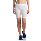 Anti-chafing Kids Shorties's photograph that's made with an innovative bamboo and organic cotton fabric from Lavos Performance, a carbon neutral eco-fashion company. Buy Anti-chafing Organic Shorties for kids. Lavos Performance Shorties for Women is amazingly soft to the skin, keeps you cooler in summers and warmer in winters, thanks to the Bamboo Performance Technology. The Shorties are naturally UPF 50+, so say bye to tan lines.