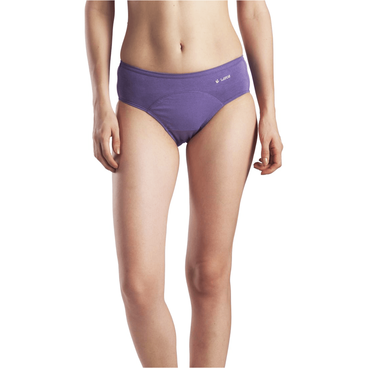 Bamboo Low flow Period Panty for Women's photograph that's made with an innovative bamboo and organic cotton fabric from Lavos Performance, a carbon neutral eco-fashion company. No stain period panty for women • Made from hygienic bamboo fabric • Best reusable period underwear that are antibacterial & odour-resistant • Stain-free • Worry-free • 4-layer protection • Bamboo period panties for women of all age • India's #1 Bamboo Period Panty • Reusable Period Panty