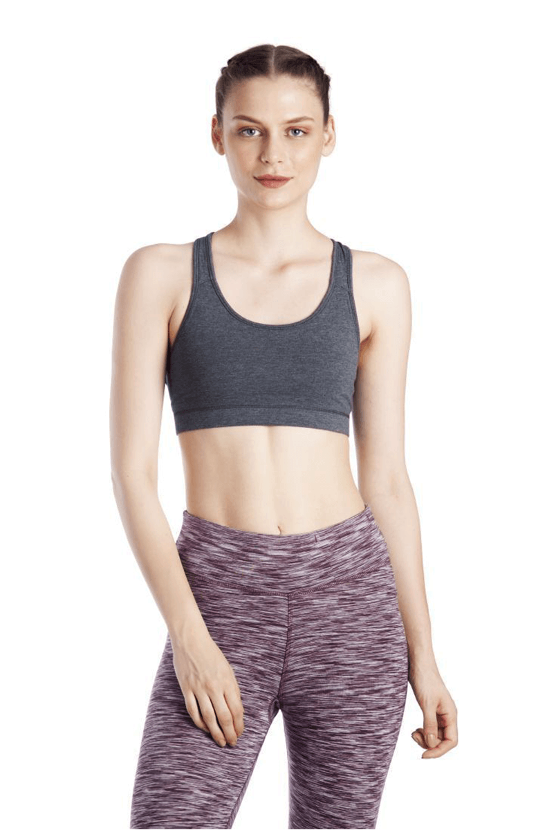 Lavos Womens Reversible Sports Bra's photograph that's made with an innovative bamboo and organic cotton fabric from Lavos Performance, a carbon neutral eco-fashion company. Buy Reversible Sports Bra Online In India. Ideal for allergy-prone and sensitive skin.Label free for all day comfort.50% Organic cotton, 42% Bamboo, 8% Elastane.Explore latest Collection Of Bamboo Clothes At Lavos Performance.