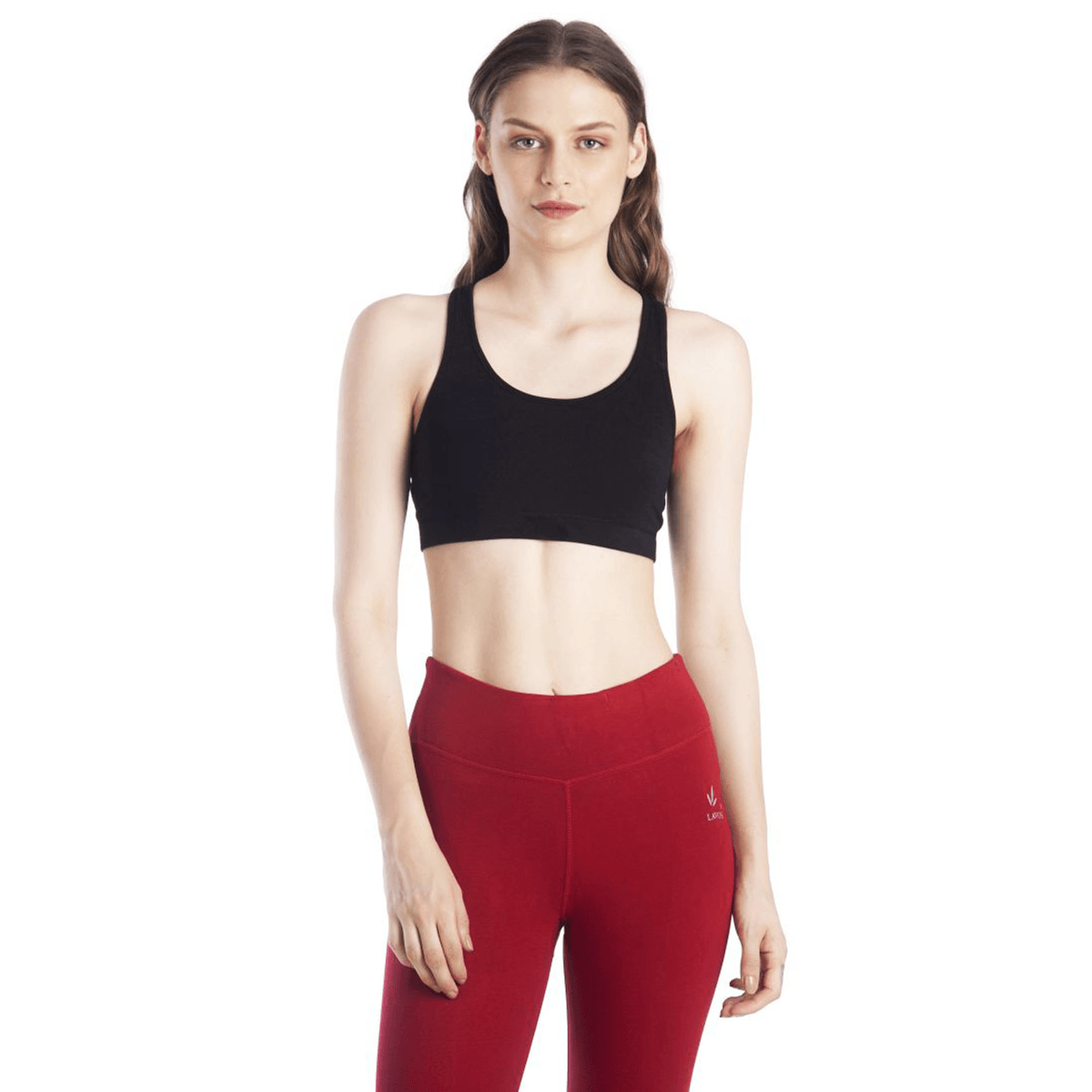 Lavos Womens Reversible Sports Bra's photograph that's made with an innovative bamboo and organic cotton fabric from Lavos Performance, a carbon neutral eco-fashion company. Buy Reversible Sports Bra Online In India. Ideal for allergy-prone and sensitive skin.Label free for all day comfort.50% Organic cotton, 42% Bamboo, 8% Elastane.Explore latest Collection Of Bamboo Clothes At Lavos Performance.