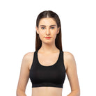 Lavos Womens Reversible Sports Bra's photograph that's made with an innovative bamboo and organic cotton fabric from Lavos Performance, a carbon neutral eco-fashion company. Buy Reversible Sports Bra Online In India. Ideal for allergy-prone and sensitive skin.Label free for all day comfort.50% Organic cotton, 42% Bamboo, 8% Elastane.Explore latest Collection Of Bamboo Clothes At Lavos Performance.