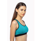 Lavos Womens Reversible Sports Bra's photograph that's made with an innovative bamboo and organic cotton fabric from Lavos Performance, a carbon neutral eco-fashion company. Buy Reversible Sports Bra Online In India. Ideal for allergy-prone and sensitive skin.Label free for all day comfort.50% Organic cotton, 42% Bamboo, 8% Elastane.Explore latest Collection Of Bamboo Clothes At Lavos Performance.