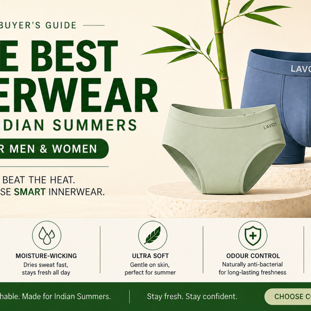 Best Innerwear for Indian Summers 2026: Buyer's Guide for Men & Women ...