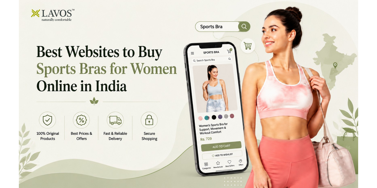 Best Websites to Buy Sports Bras for Women Online in India