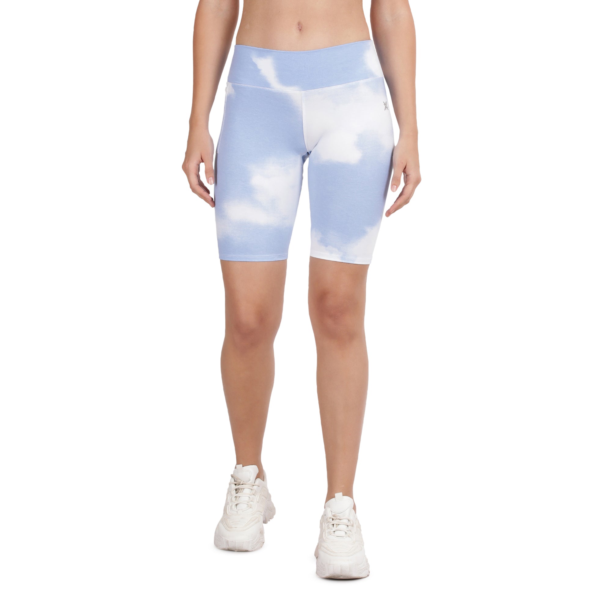 Organic Bamboo Running shorts for Women's photograph that's made with an innovative bamboo and organic cotton fabric from Lavos Performance, a carbon neutral eco-fashion company. Lavos Performance Cycling Shorts for Girls is amazingly soft to the skin, keeps the girls cooler in summers and warmer in winters, thanks to the Bamboo Performance Technology. The Shorts are naturally UPF 50+, so say bye to tan lines. Our Bamboo Activewear will provide you with the performance so that you can be You! 