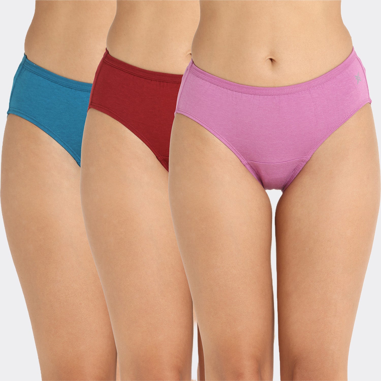 Lavos Women’s Bikini Panty (Pack of 3) – Assorted Soft Bamboo Innerwear