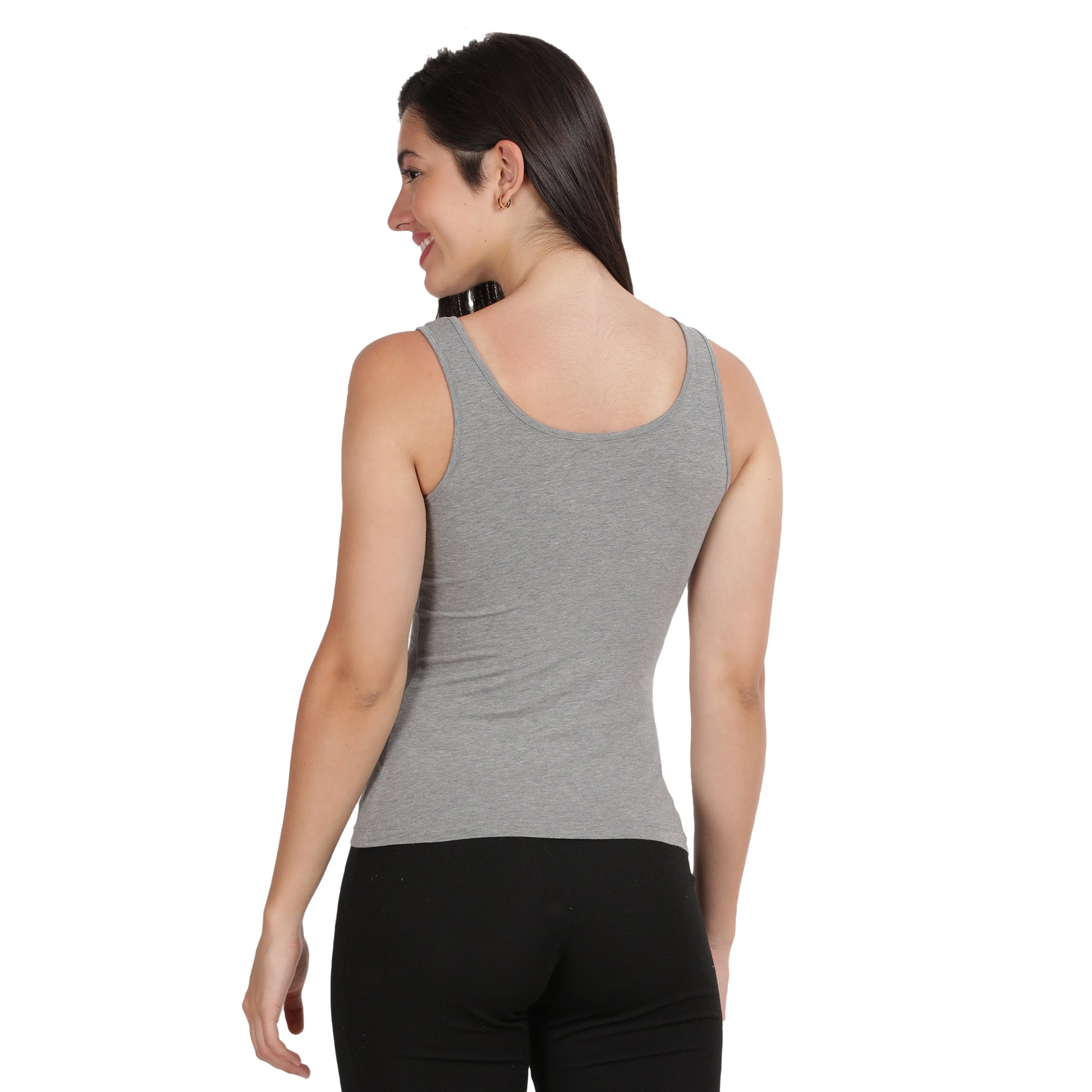Lavos Womens Tank Top's photograph that's made with an innovative bamboo and organic cotton fabric from Lavos Performance, a carbon neutral eco-fashion company. Buy Bamtop For Women Online In India. Bamtop Can be used as leisure wear/active wear and gives sporty fit.Anti-bacterial and odor free And 50% Organic cotton, 42% Bamboo, 8% Elastane. Explore Latest Collection Of Bamboo Clothes At Lavos Performance.