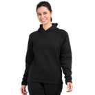 Bamboo Cotton Hoodie Sweatshirt's photograph that's made with an innovative bamboo and organic cotton fabric from Lavos Performance, a carbon neutral eco-fashion company. 