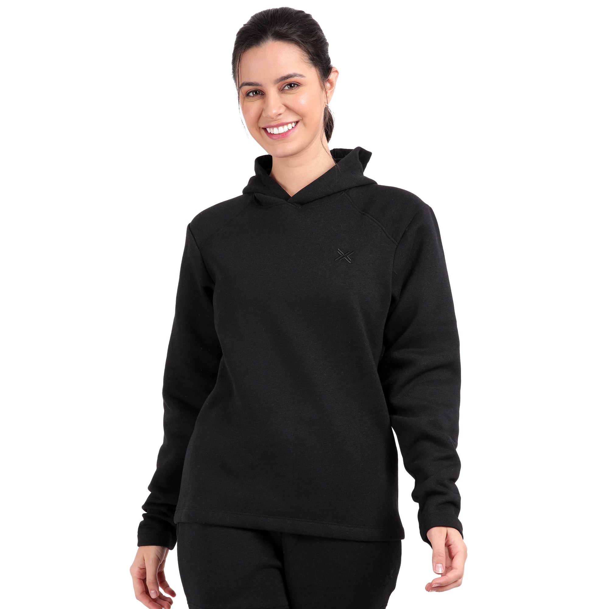 Bamboo Cotton Hoodie Sweatshirt's photograph that's made with an innovative bamboo and organic cotton fabric from Lavos Performance, a carbon neutral eco-fashion company. 