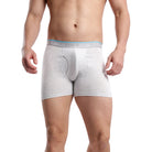 Organic Bamboo Boxer Brief for Men's photograph that's made with an innovative bamboo and organic cotton fabric from Lavos Performance, a carbon neutral eco-fashion company. Buy Boxer Brief For Men online. Made with Bamboo Performance Technology, they are super soft, comfortable, 4-way stretchable, and wicks away sweat. Explore Latest Collection Of Bamboo Clothes At Lavos Performance.