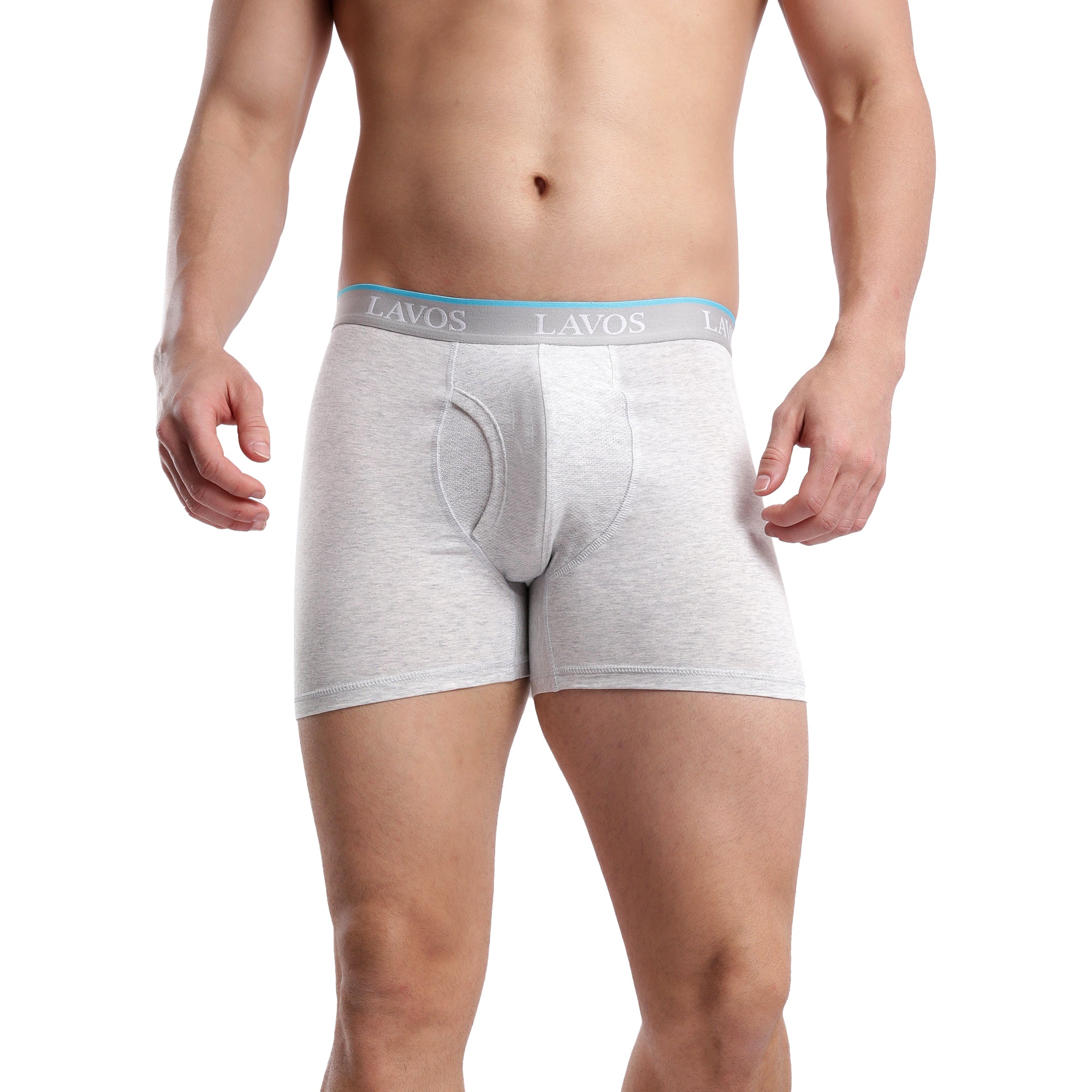 Organic Bamboo Boxer Brief for Men's photograph that's made with an innovative bamboo and organic cotton fabric from Lavos Performance, a carbon neutral eco-fashion company. Buy Boxer Brief For Men online. Made with Bamboo Performance Technology, they are super soft, comfortable, 4-way stretchable, and wicks away sweat. Explore Latest Collection Of Bamboo Clothes At Lavos Performance.