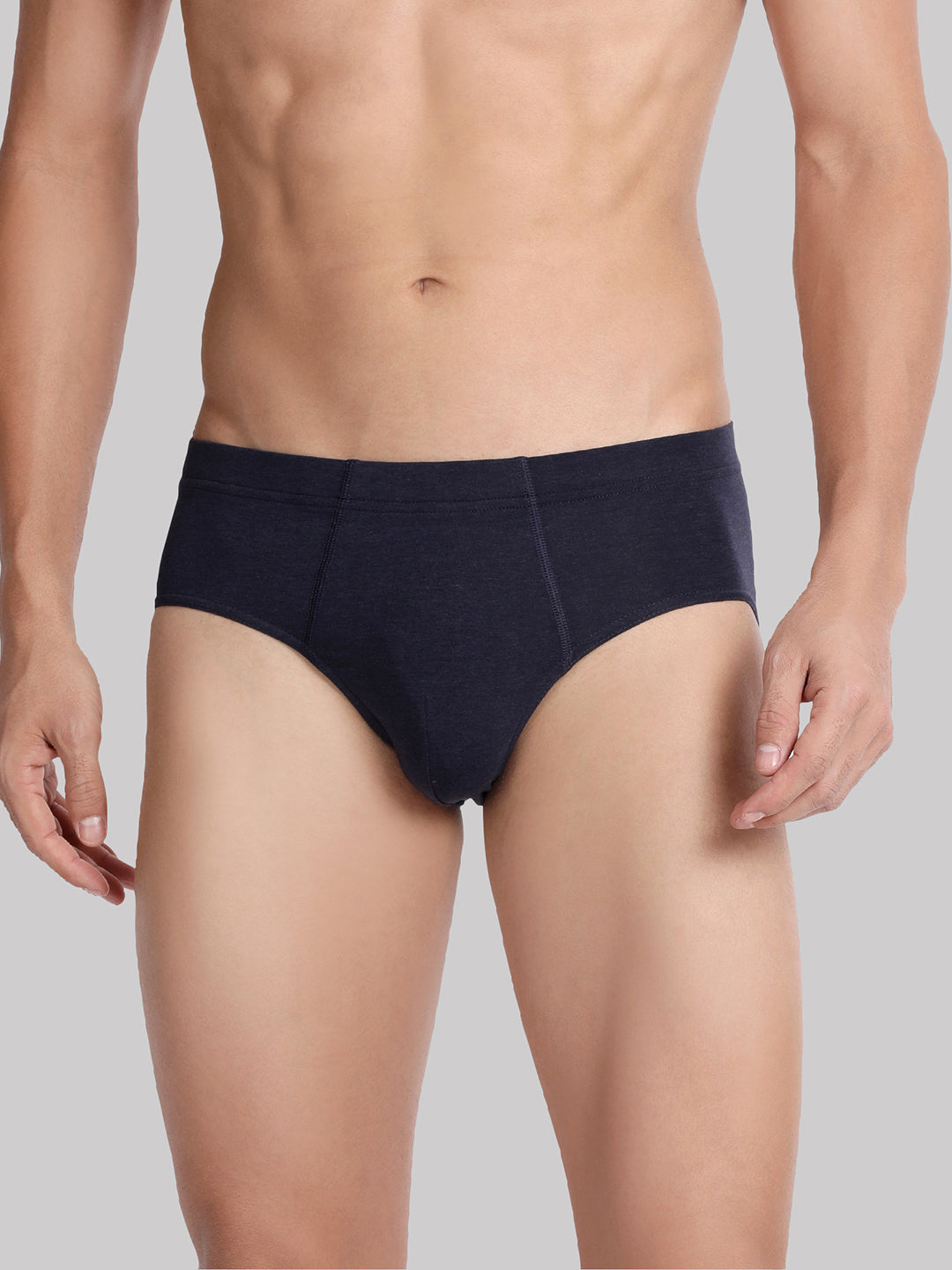 Lavos Men’s Stretch Brief – Soft Bamboo Cotton Supportive Innerwear