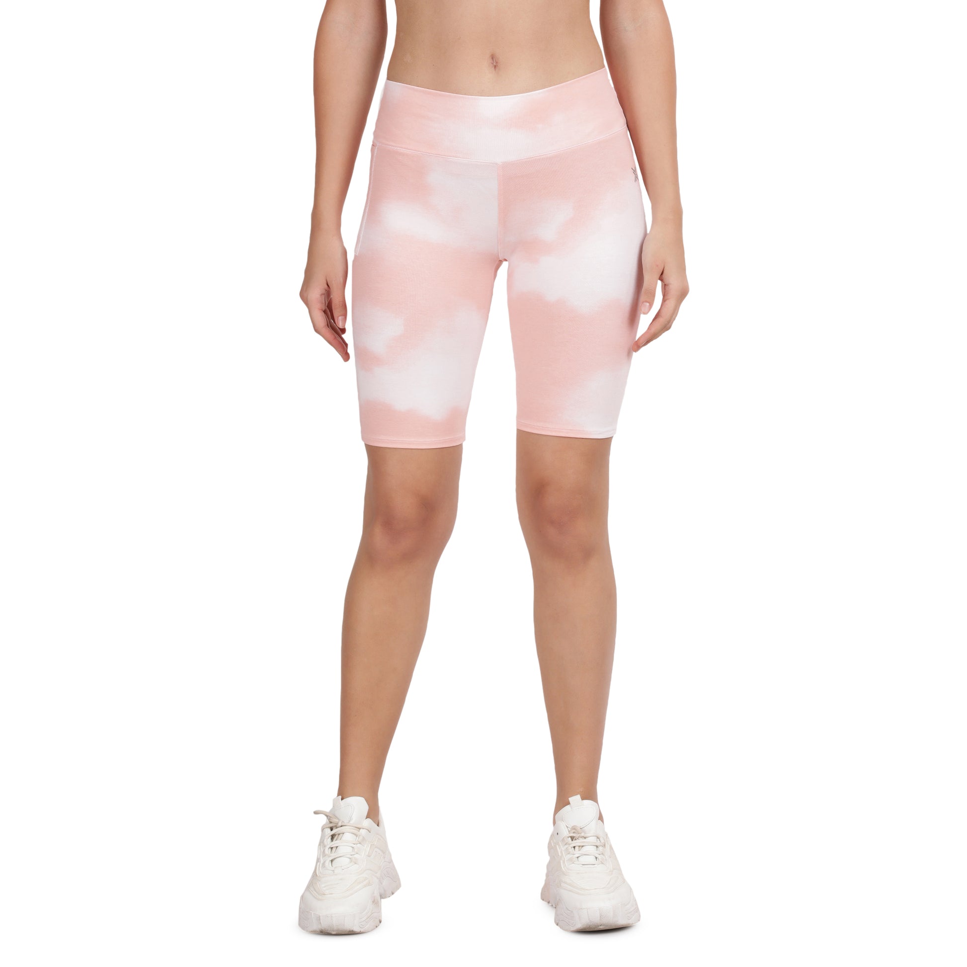 Organic Bamboo Running shorts for Women's photograph that's made with an innovative bamboo and organic cotton fabric from Lavos Performance, a carbon neutral eco-fashion company. Lavos Performance Cycling Shorts for Girls is amazingly soft to the skin, keeps the girls cooler in summers and warmer in winters, thanks to the Bamboo Performance Technology. The Shorts are naturally UPF 50+, so say bye to tan lines. Our Bamboo Activewear will provide you with the performance so that you can be You! 