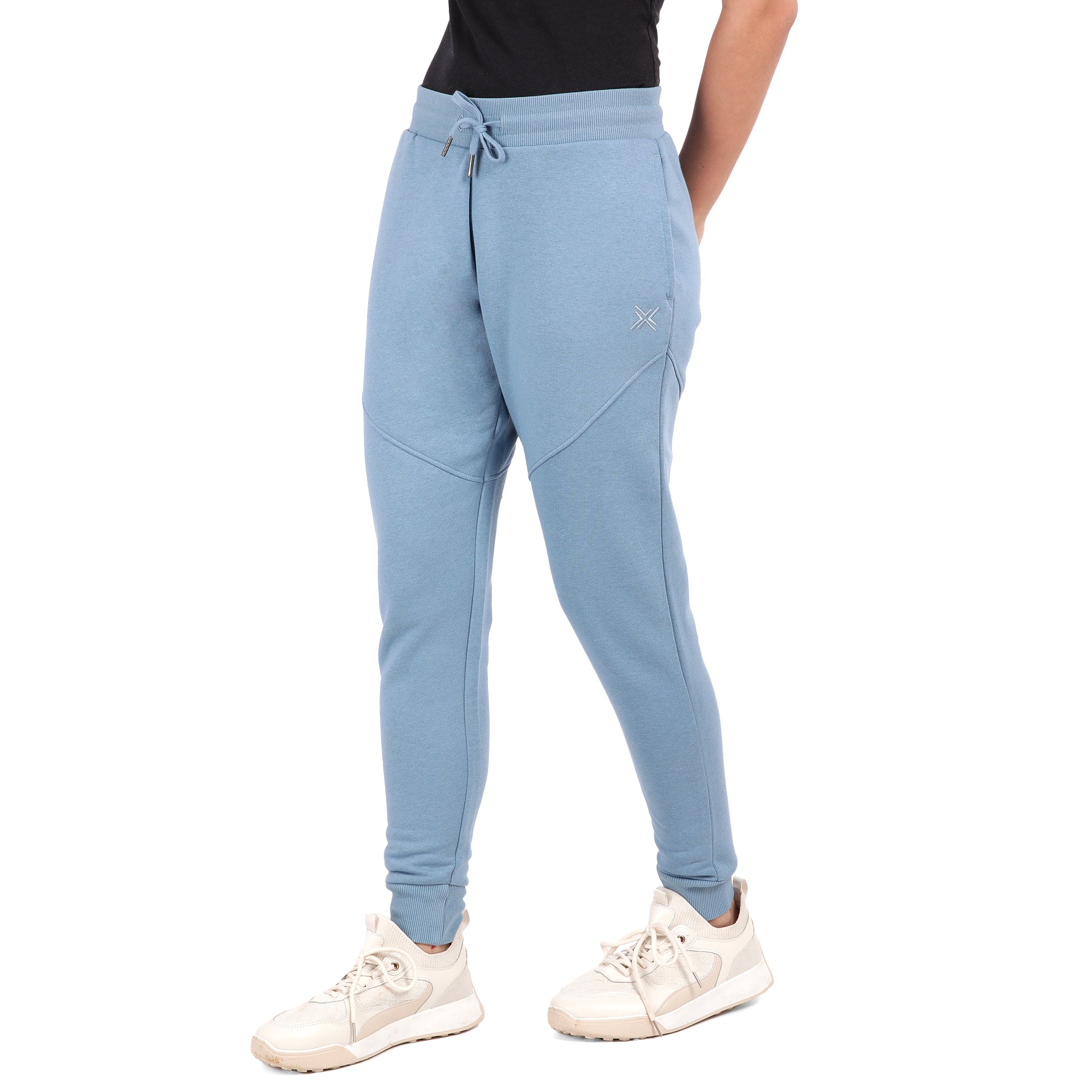 Bamboo Cotton Sweat Joggers for Women's photograph that's made with an innovative bamboo and organic cotton fabric from Lavos Performance, a carbon neutral eco-fashion company. 