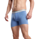Organic Bamboo Boxer Brief for Men's photograph that's made with an innovative bamboo and organic cotton fabric from Lavos Performance, a carbon neutral eco-fashion company. Buy Boxer Brief For Men online. Made with Bamboo Performance Technology, they are super soft, comfortable, 4-way stretchable, and wicks away sweat. Explore Latest Collection Of Bamboo Clothes At Lavos Performance.