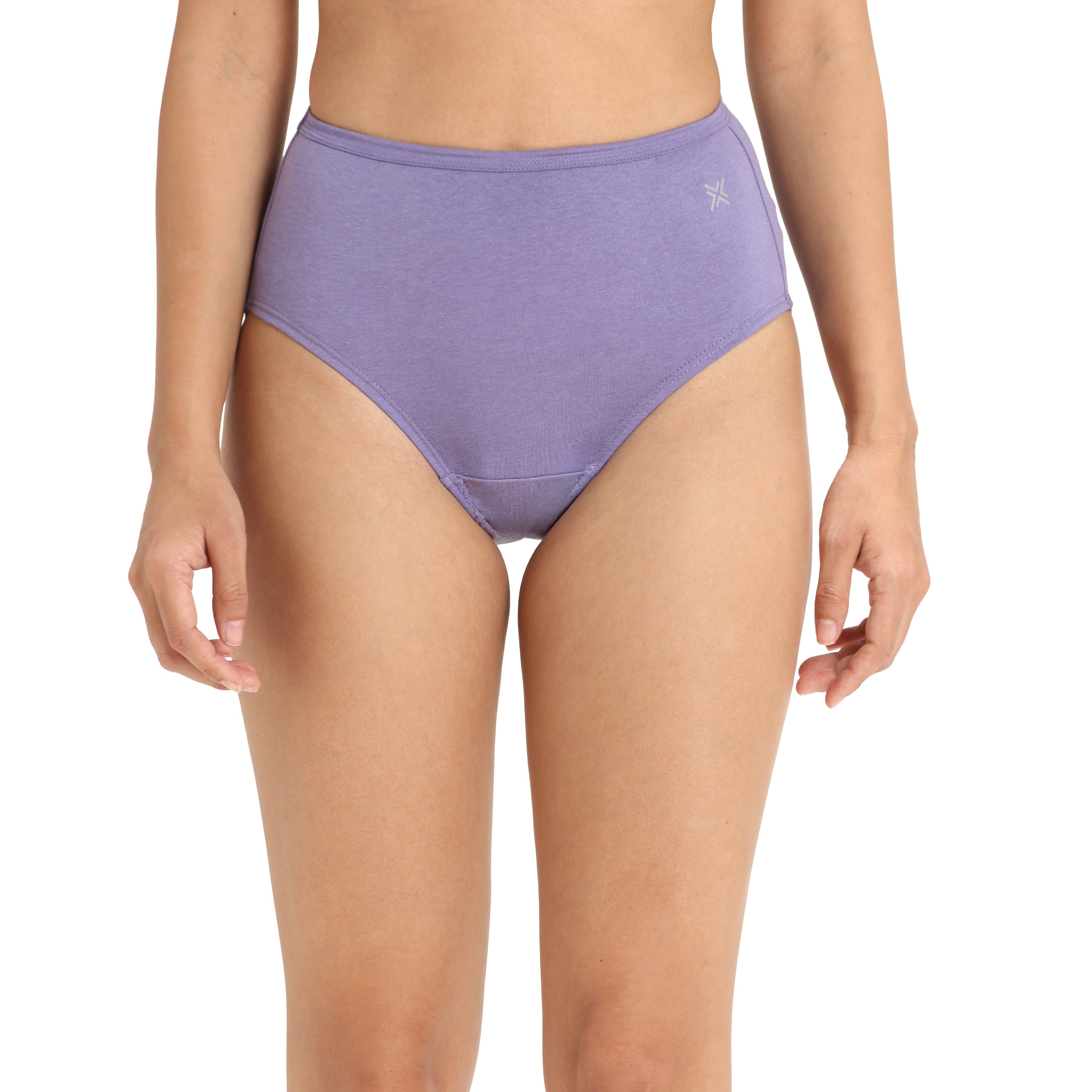 Lavos Women’s High Waist Inner Elastic Hipster – Full Back Coverage Bamboo Comfort (Pack of 3)