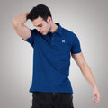 Pique Polo for Men's photograph that's made with an innovative bamboo and organic cotton fabric from Lavos Performance, a carbon neutral eco-fashion company. 