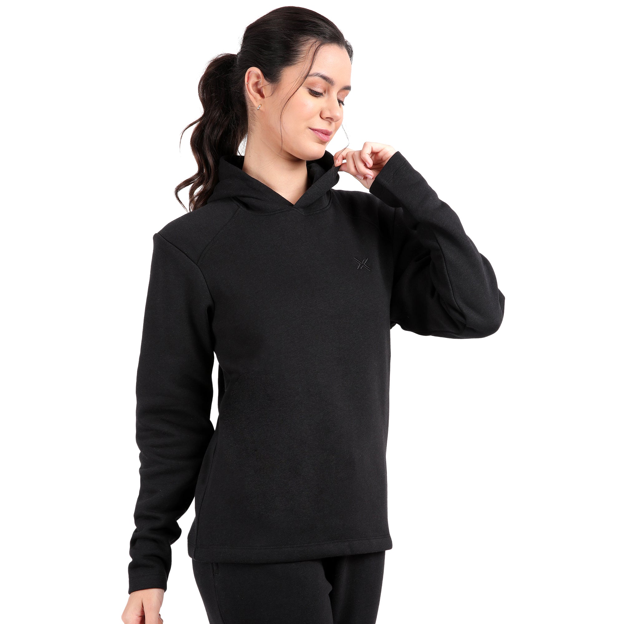 Bamboo Cotton Hoodie Sweatshirt's photograph that's made with an innovative bamboo and organic cotton fabric from Lavos Performance, a carbon neutral eco-fashion company. 