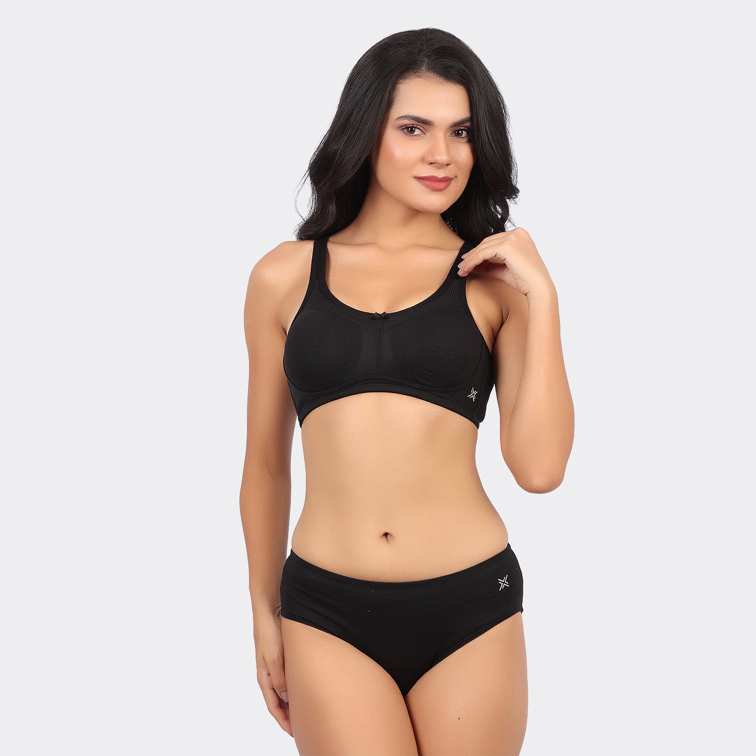 Lavos Bamboo Cotton Full Coverage Non-Padded Wire-Free Support Bra for Women – Breathable Everyday Comfort