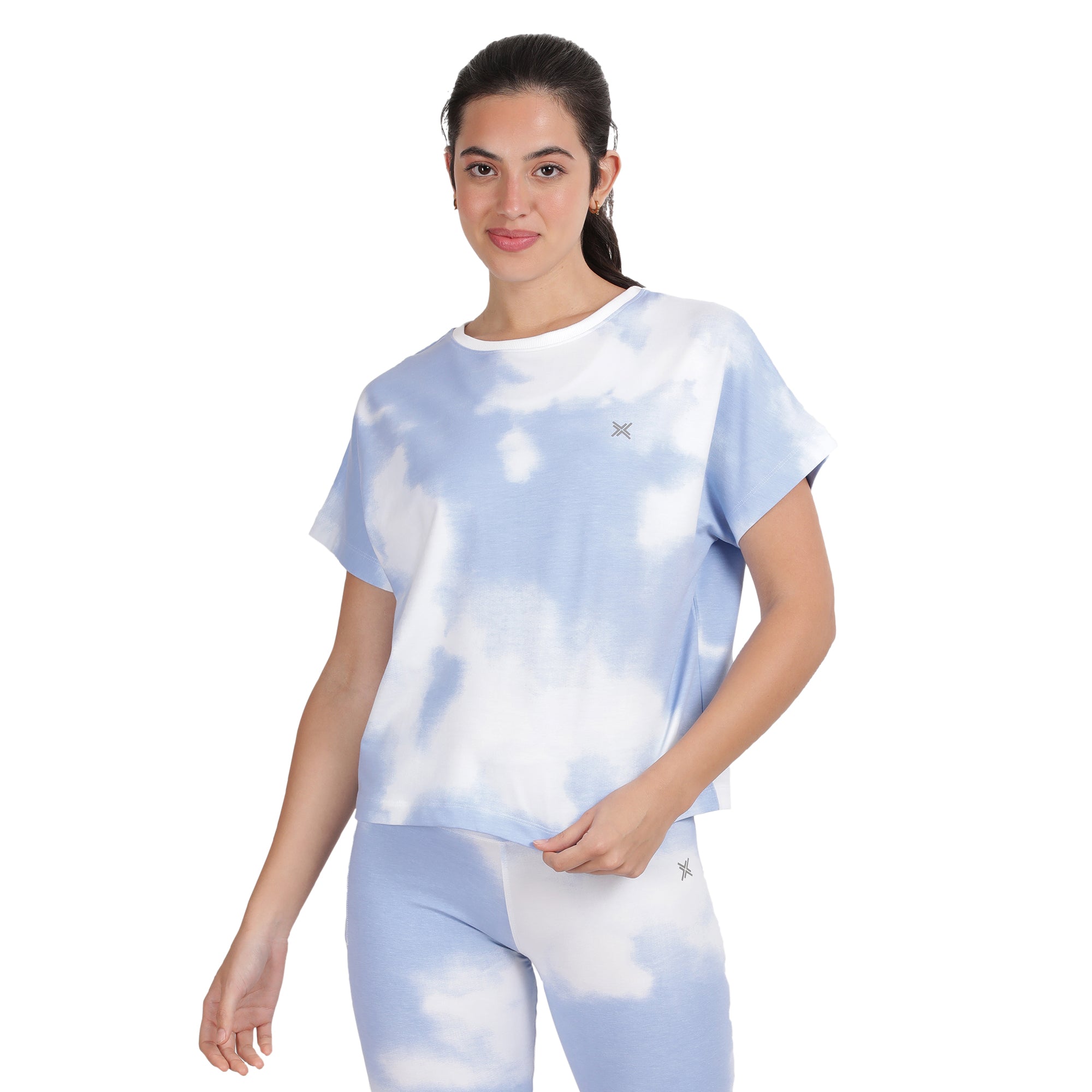 Women's Crop Top's photograph that's made with an innovative bamboo and organic cotton fabric from Lavos Performance, a carbon neutral eco-fashion company. 