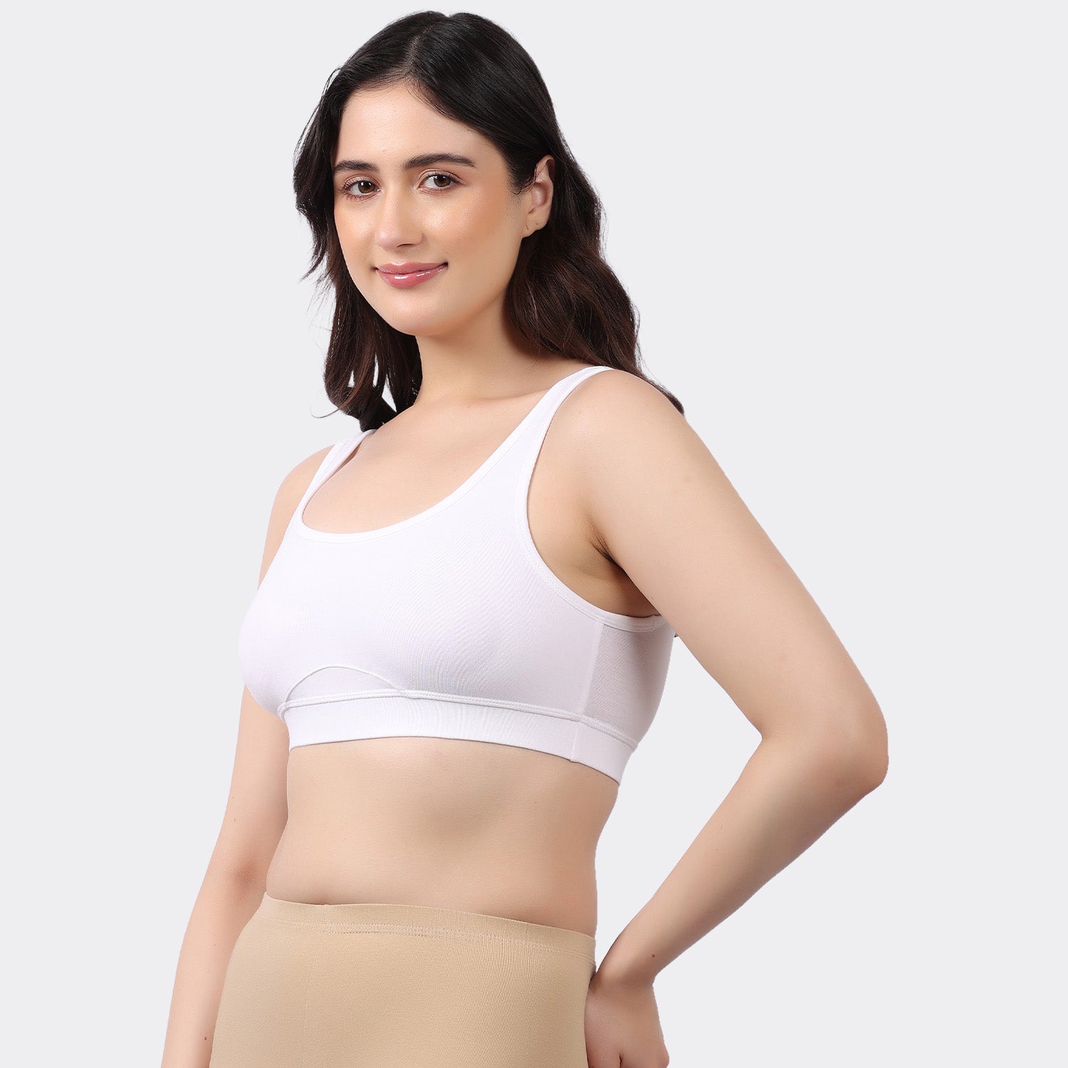 Non-Padded Comfort Bra for Natural Support & Daily Wear
