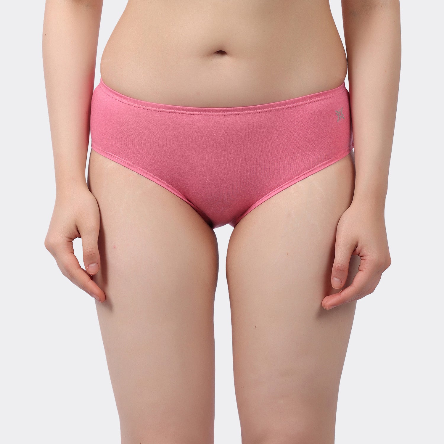 Organic Bamboo Inner elastic Mid waist Hipster for Women- (Pack of 3)