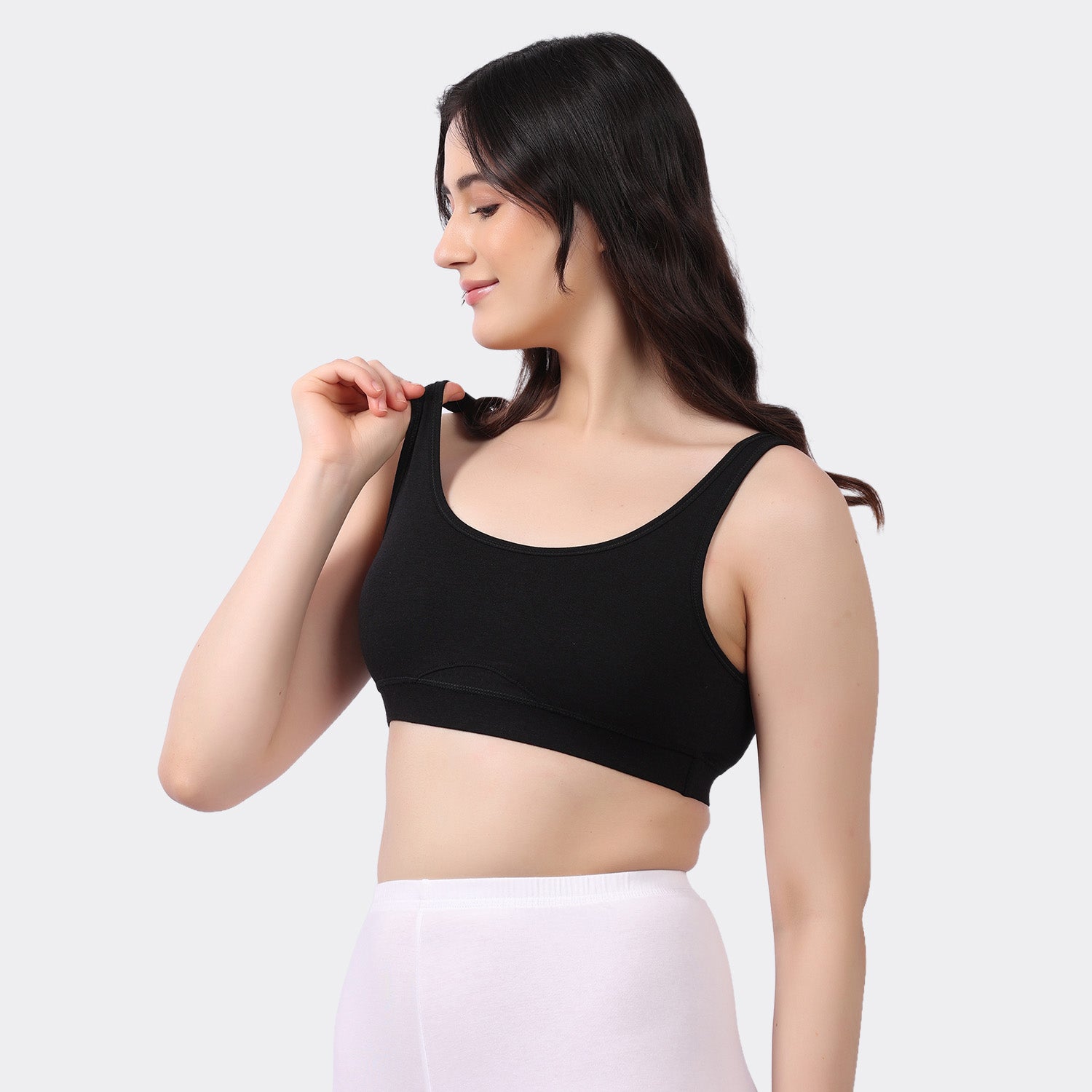 Non-Padded Comfort Bra for Natural Support & Daily Wear