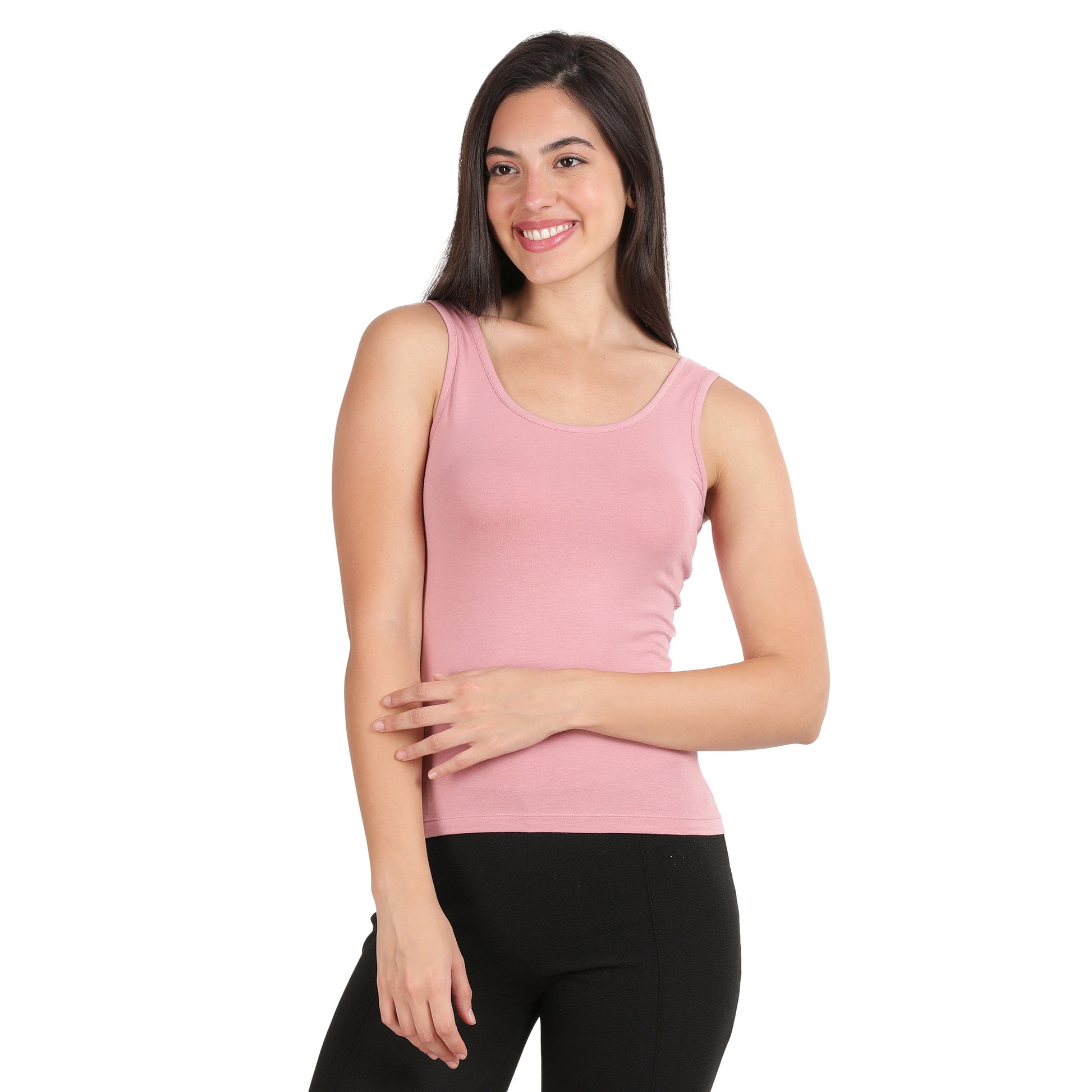 Lavos Womens Tank Top's photograph that's made with an innovative bamboo and organic cotton fabric from Lavos Performance, a carbon neutral eco-fashion company. Buy Bamtop For Women Online In India. Bamtop Can be used as leisure wear/active wear and gives sporty fit.Anti-bacterial and odor free And 50% Organic cotton, 42% Bamboo, 8% Elastane. Explore Latest Collection Of Bamboo Clothes At Lavos Performance.