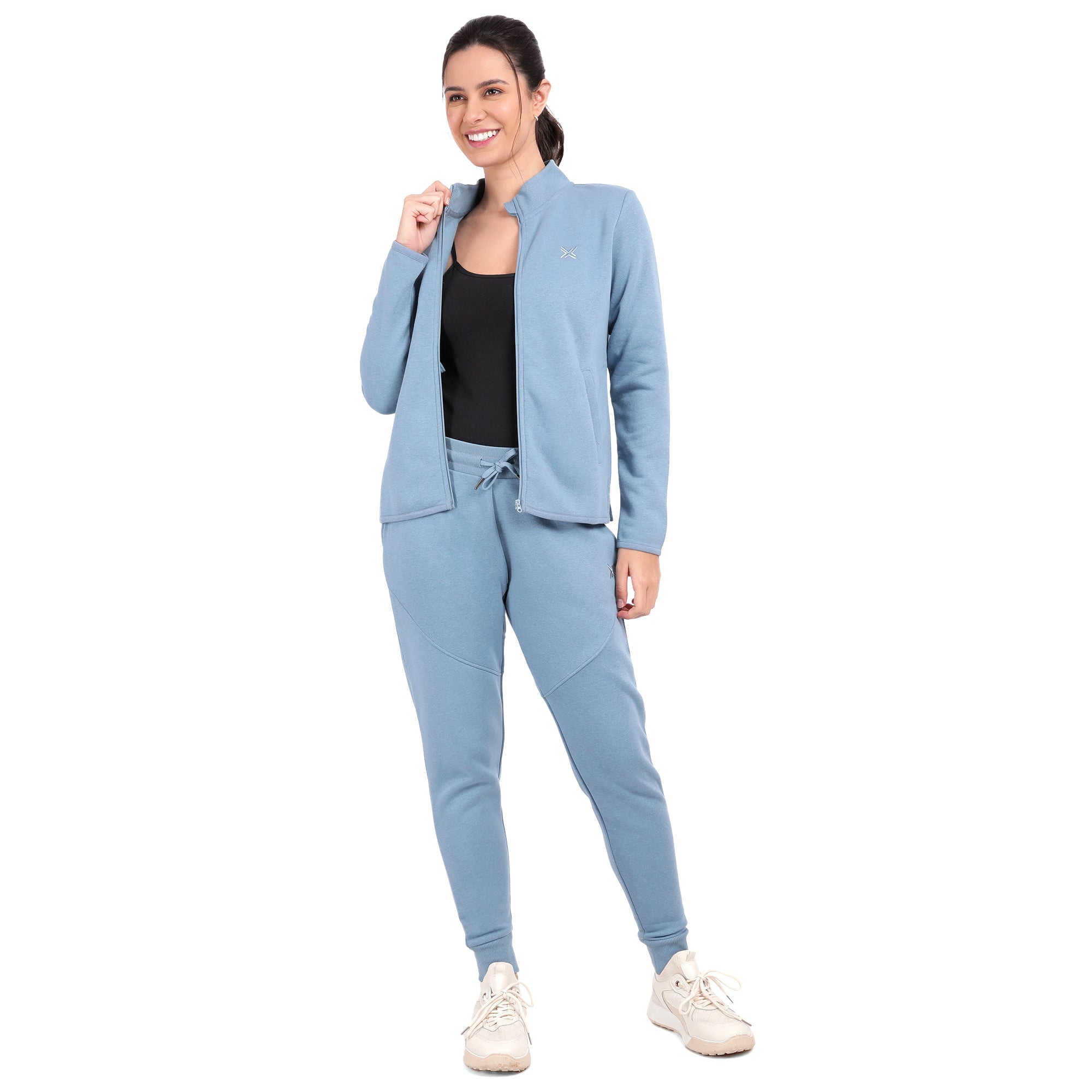 Bamboo Cotton Sweat Joggers for Women's photograph that's made with an innovative bamboo and organic cotton fabric from Lavos Performance, a carbon neutral eco-fashion company. 