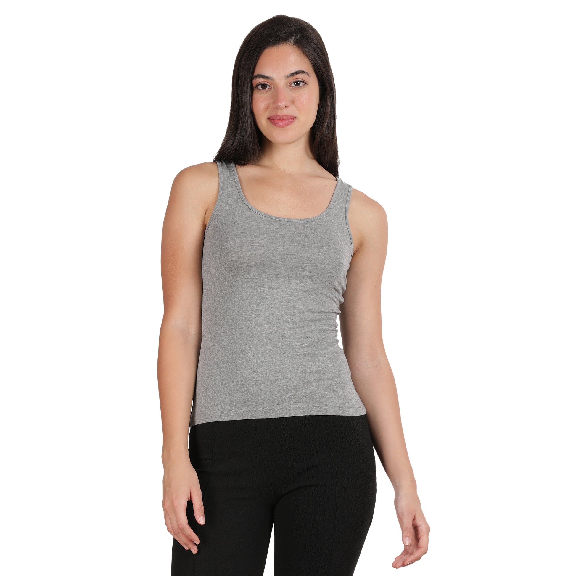 Lavos Womens Tank Top's photograph that's made with an innovative bamboo and organic cotton fabric from Lavos Performance, a carbon neutral eco-fashion company. Buy Bamtop For Women Online In India. Bamtop Can be used as leisure wear/active wear and gives sporty fit.Anti-bacterial and odor free And 50% Organic cotton, 42% Bamboo, 8% Elastane. Explore Latest Collection Of Bamboo Clothes At Lavos Performance.