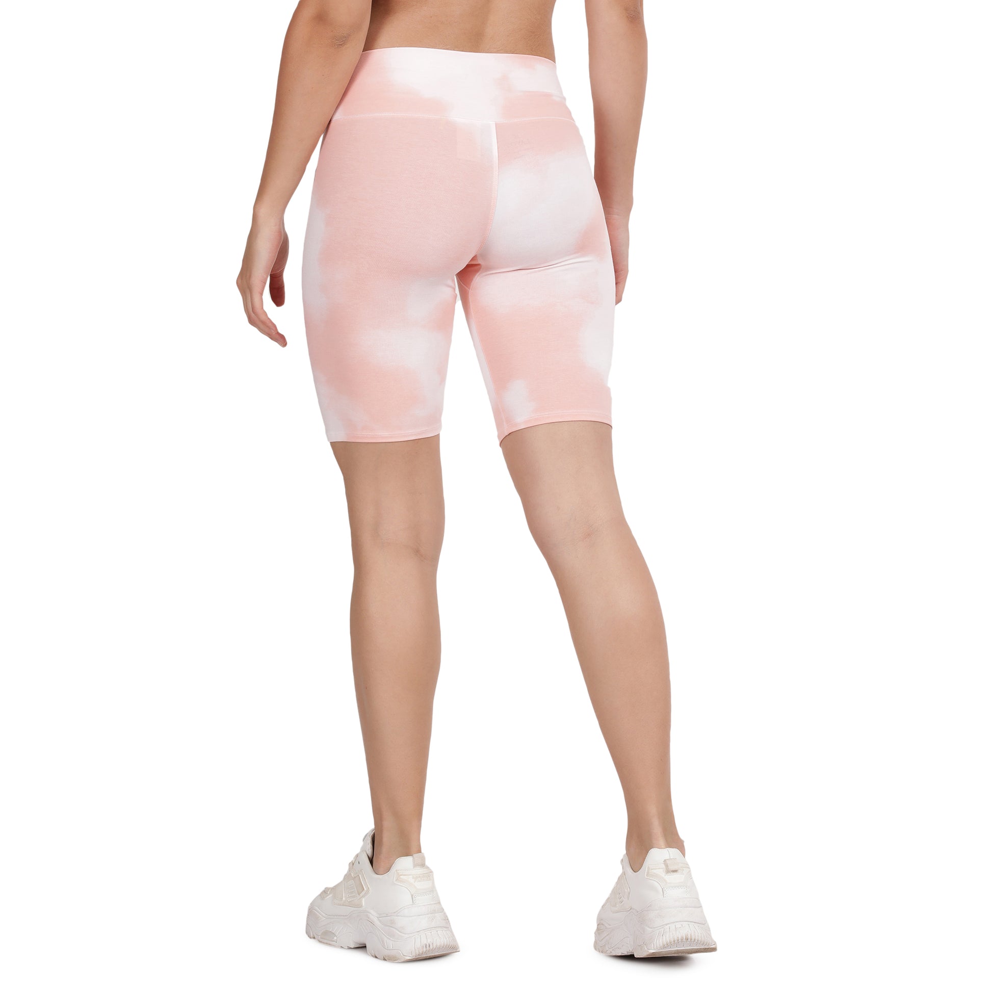 Organic Bamboo Running shorts for Women's photograph that's made with an innovative bamboo and organic cotton fabric from Lavos Performance, a carbon neutral eco-fashion company. Lavos Performance Cycling Shorts for Girls is amazingly soft to the skin, keeps the girls cooler in summers and warmer in winters, thanks to the Bamboo Performance Technology. The Shorts are naturally UPF 50+, so say bye to tan lines. Our Bamboo Activewear will provide you with the performance so that you can be You! 