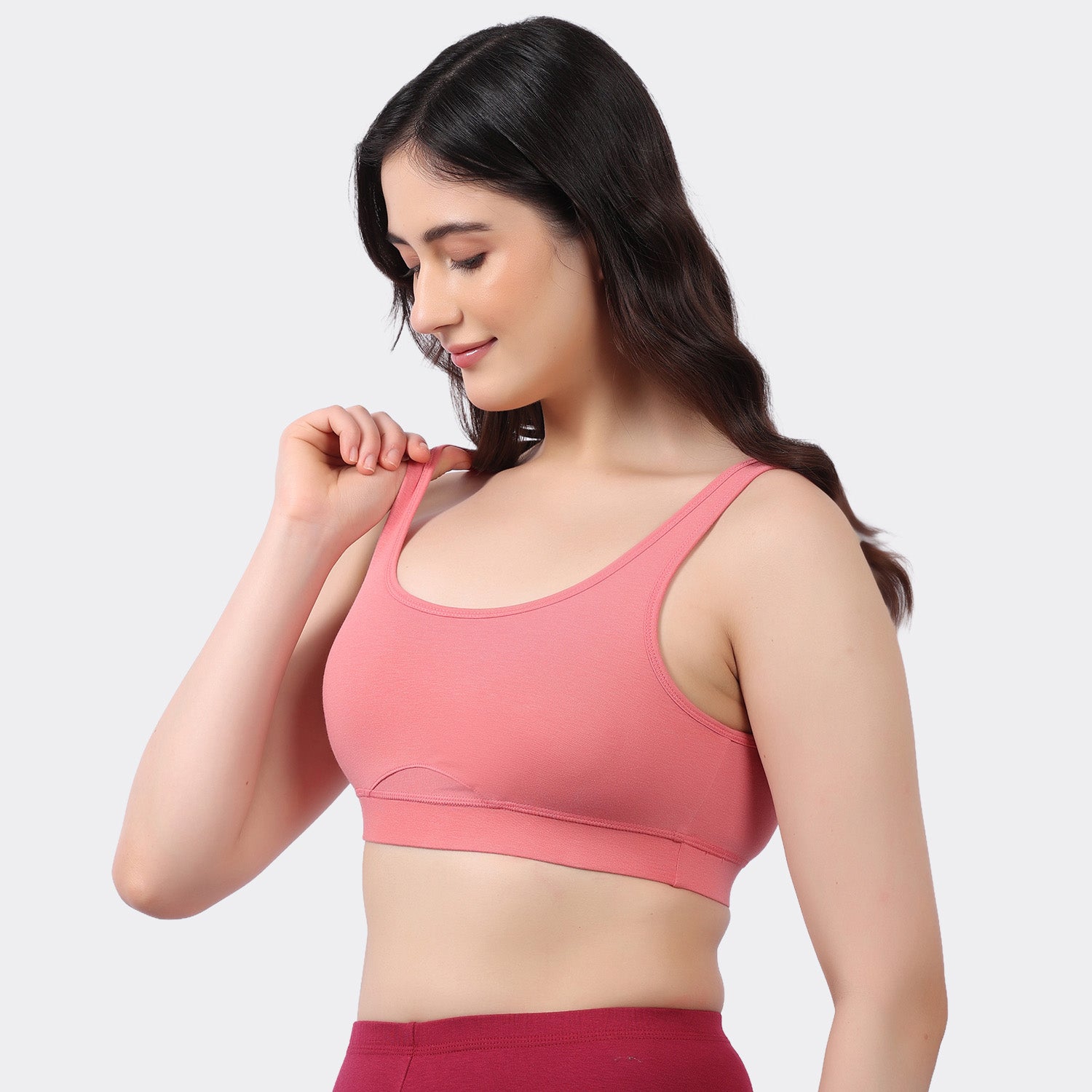 Non-Padded Comfort Bra for Natural Support & Daily Wear
