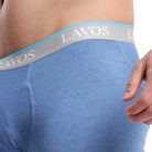 Organic Bamboo Boxer Brief for Men's photograph that's made with an innovative bamboo and organic cotton fabric from Lavos Performance, a carbon neutral eco-fashion company. Buy Boxer Brief For Men online. Made with Bamboo Performance Technology, they are super soft, comfortable, 4-way stretchable, and wicks away sweat. Explore Latest Collection Of Bamboo Clothes At Lavos Performance.