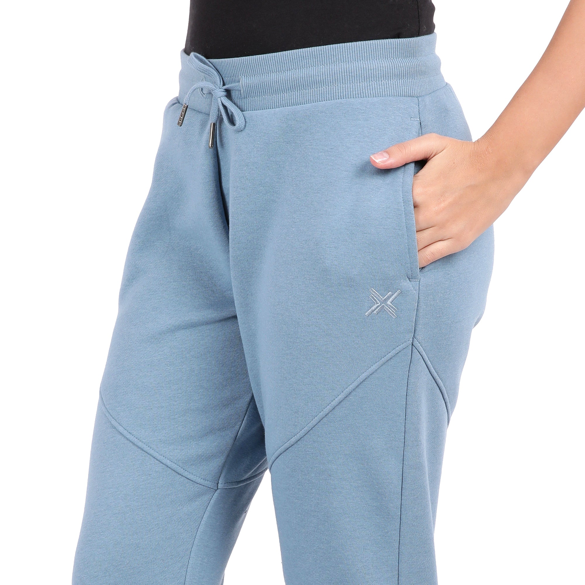 Bamboo Cotton Sweat Joggers for Women's photograph that's made with an innovative bamboo and organic cotton fabric from Lavos Performance, a carbon neutral eco-fashion company. 
