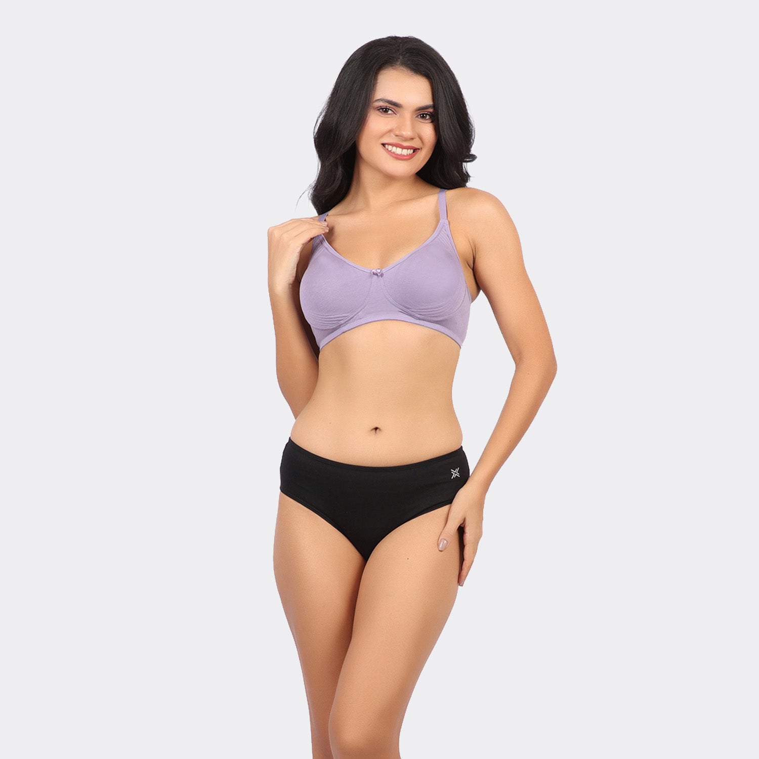 Bamboo Cotton T-Shirt Bra for Women – Non-Padded Wire-Free Full Coverage Everyday Comfort