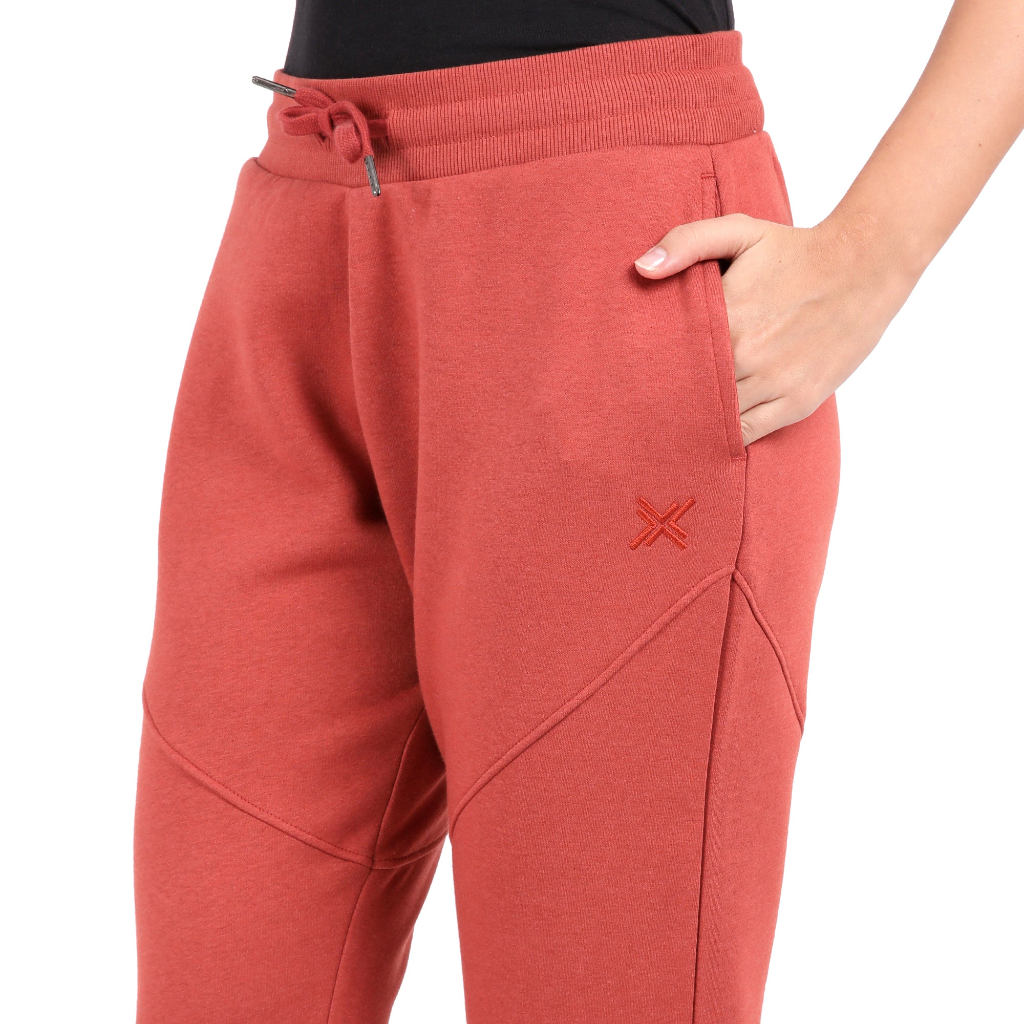 Bamboo Cotton Sweat Joggers for Women's photograph that's made with an innovative bamboo and organic cotton fabric from Lavos Performance, a carbon neutral eco-fashion company. 